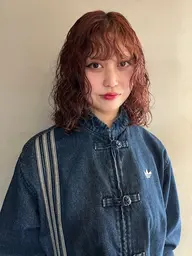 パーマ+ワンカラー+トリートメント🌀