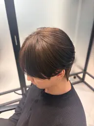 メンズカット+プレミアム曲がる縮毛矯正(業界最高峰ケア剤&トリートメント使用)