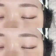 🤍 まつ毛パーマ(上)➕アイブロウスタイリング(間引き無し)