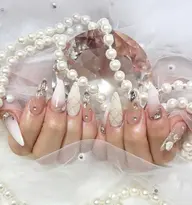 【HAND】オフなし⭐️持ち込みデザイン120分コース（ストーン・バール・スタッズ20粒まで）※他パーツ別途料金