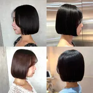 💟ボブ×カラー×顔まわりカット×トリートメント🇰🇷🩷