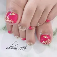 フットジェルネイル♪定額コース（ハンド用 サンプルから選べます）¥7,300​〜​全員オフケア込み✨フットバス付き♡