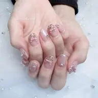 【再来の方限定・オフあり】持ち込みデザイン🌙/パラジェル/オフ代別途