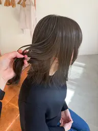 サラツヤ髪に🫧縮毛矯正🌿