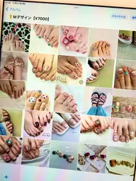 ❁︎Mデザイン【サンプルから】※他店オフ別【フットバス付き】