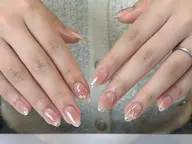 【3日間限定‼️】オフありフルオーダーコース🎀 持ち込みデザイン🉑 60分アート、パーツ乗せ放題✨