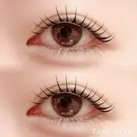 デザインまつ毛パーマ＋耳つぼジュエリー♥️✨【トリートメント、束感コーティング付き】3月限定価格✨️