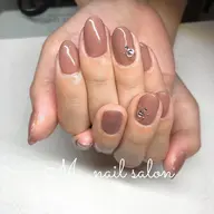 ★シンプルコース(パラジェルベース・トップ)オフ込みワンカラー・ラメグラ・カラーグラデ・変形フレンチパーツ10粒付き