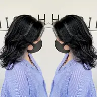 💡ホイル10枚で見える所にデザインを💡💡メンテナンスカット無料💡ミニマムハイライトカラー+ケアトリートメント