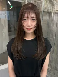 【👀オープン限定価格④⓪%🈹】《ダメージレスで明るく透明感のある》ブリーチなしダブルケアカラー／うる艶トリートメント