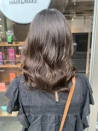 カット＋巻き髪風デジタルパーマ