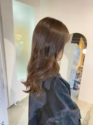 〈透明感寒色カラー特別価格🫧〉カット×透明感ケアカラー×𝐀𝐮𝐣𝐮𝐚2stepTR