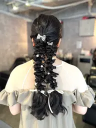 ツイン系ヘアセット🎀🎀【結婚式やライブ参戦にぜひ！】