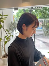 ストレートパーマ+カット+3stepトリートメント