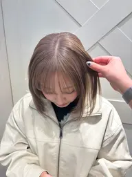 【人気No. 1✨】【淡いベージュカラー🥨】【透明感カラー🫧】【🩶ミルクティーベージュミルクティーグレージュ🩶】