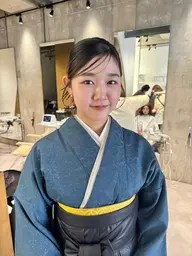 【2026年🌸卒業式】袴着付け+ヘアセット(別途早朝料金あり)