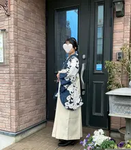 卒業式🌸ヘアアレンジ、袴着付け、メイクお直しセットコース　「メンズ」男性用袴一式もレンタルあります