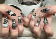 【ハンド】ワンカラー・パーツ付け放題（約2000種類）