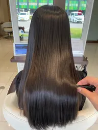 カット＋シルク縮毛矯正+5stepトリートメント