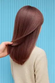 透明感ツヤカラー｜カラー＋カット＋髪質改善Tr　¥10,000上品なニュアンスで綺麗に見える色作り