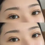 美眉スタイリング×フラットラッシュ120本