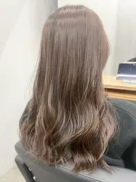 似合わせカット + ブリーチなしダブルカラー + 5step TOKIOトリートメント