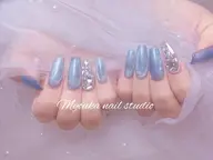 （初回ソフトジェルオフ無料）【チップスカルプ長さ出し】2本アートデザイン¥10980→¥9980