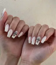 ワンカラー＋2個パーツ付け🎀