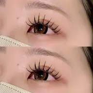 【オフ込ダブルフラットラッシュ80束】モチ×ボリューム◎流行りの束感できます♡ 80束¥8,800→¥7,800