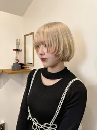 【💘推し活カラーにも🎤圧倒的存在感】ブリーチ（2回）+カラー+カット✨👉パープル・ピンク・ブルー対応可💡