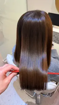 カット＋縮毛矯正＋4stepトリートメント
