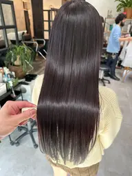 髪質改善カラー