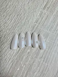 ワンカラーミラーネイル