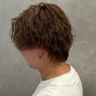 メンズカット+ツイストスパイラルパーマ150分