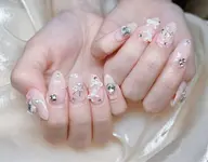 チップ長さ出しパーツつけ放題(オフなし)(ベース色1色です)