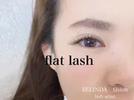 «新規»持ち抜群!!次世代エクステ☆フラットラッシュエクステ付け放題(オフありコーティング付き)