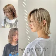 🌈🔥夏限定🔥ブリーチ込み🎨似合わせカラー🎨＋マスクトリートメント🐠🦑🐣