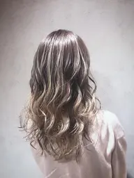 カット+白髪ぼかしハイライト+トリートメント