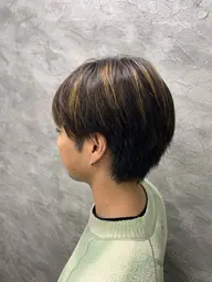 メンズカット+カラー+プチスパ