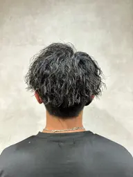 🔥人気No.2🔥🛠️4月平日限定❗️🛠️【メンズカット&お好きなパーマ+3step treatment】