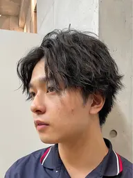 【再来限定クーポン】メンズカット+パーマ