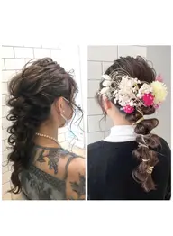 【似合わせアレンジ】🦄🌈ヘアアレンジ/ヘアセット❤️