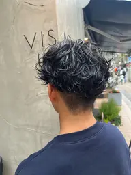 【2回目3回目リピーター様メンズ限定】💙似合わせデザインパーマ🩵