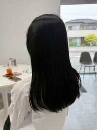 質感再整カラー🩵#髪質改善