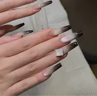 ❤️ カラグラデーション/フレンチ+ 2個パーツ