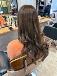 🩵🩷前髪カット+カラー🩷🩵