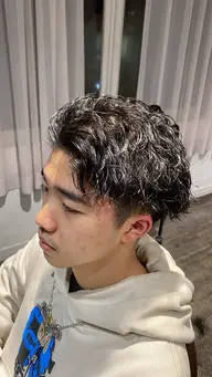 【minimo限定価格✨️】朝の時短に❗️今だけ。メンズ限定！大人気のツイストスパイラルパーマ😎