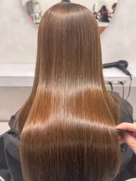 「ハリコシ、光沢のある美髪に🍭」🐬ワンカラー＋TOKIOトリートメント🐬