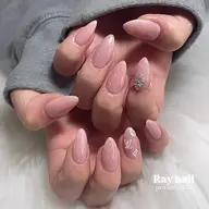 ジェルワンカラー🤍