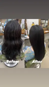 艶髪縮毛矯正✨